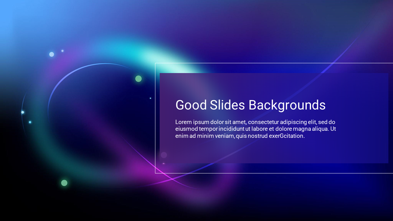 Good Google Slides Backgrounds